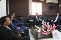 دیدار مدیر منطقه ای بانک ایران زمین با مدیر کل حفاظت محیط زیست استان اصفهان