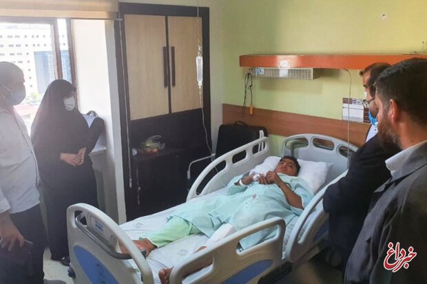 کودک مجروح حادثه غیزانیه به تهران منتقل شد