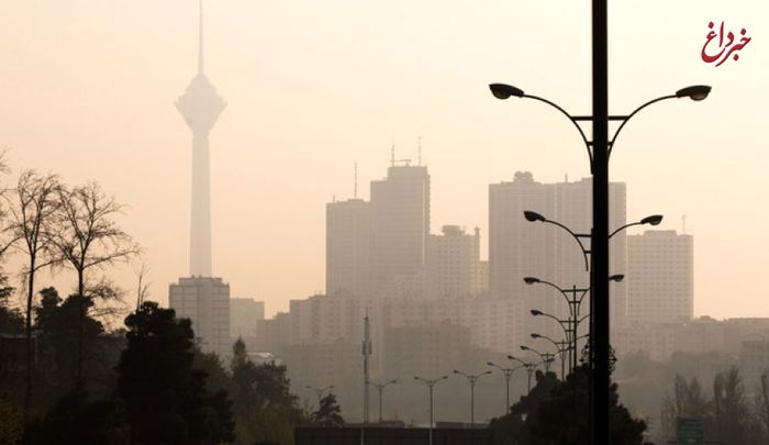 شاخص آلودگی هوای تهران روی ۱۵۴ رفت / هوا برای همه ناسالم است