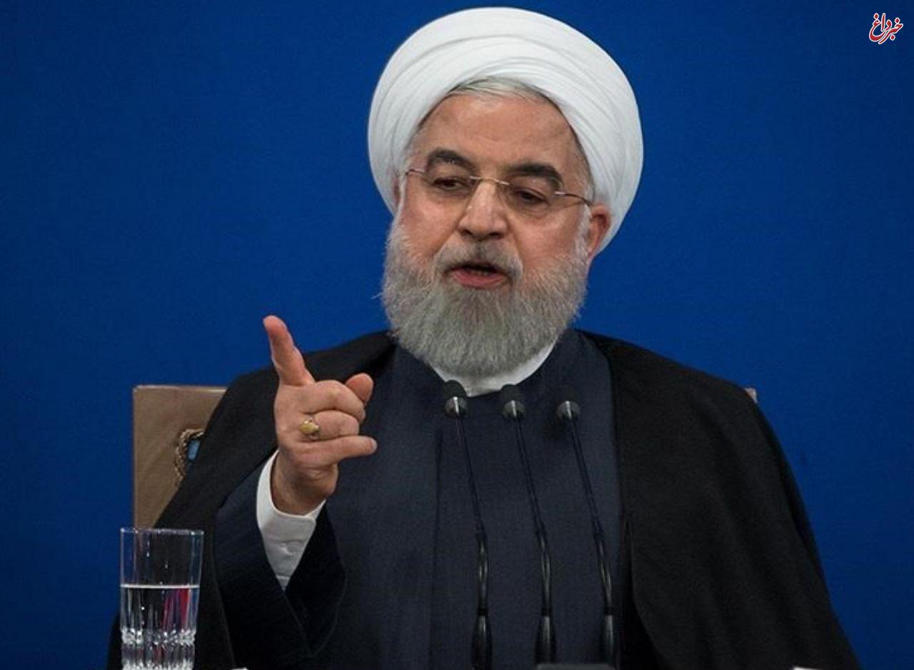 روحانی: برخی از صادرکنندگان، ۲۰ میلیارد یورو جنس صادر کرده اند، ولی ارز آن به کشور وارد نشده / با فشار و اقدامات قضایی با این افراد برخورد خواهیم کرد