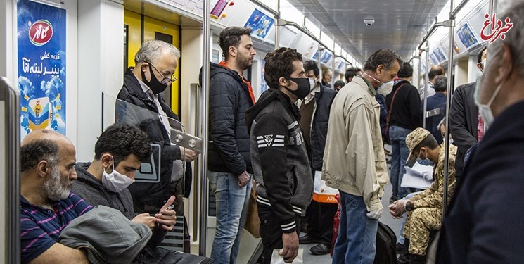 شرکت بهره‌برداری: ابتلای ۹۰ نفر از کارکنان مترو تهران به کرونا / کاهش ۱۰۰ هزار نفری مسافران طی روز‌های اخیر / تردد روزانه ۸۰۰ هزار نفر