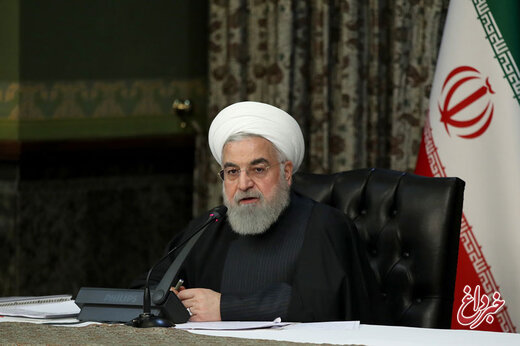 روحانی: بورس را محکم نگه می‌داریم