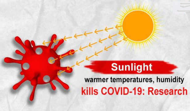 نتیجه یک مطالعه جدید: ۳۴ دقیقه‌ تابش نور نیمروزی خورشید در تابستان، ۹۰ درصد ویروس‌های کرونا را غیرفعال می‌کند