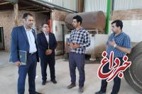 بازدید مدیران بانک ایران زمین از مجتمع کارتن سازی امینی اصفهان