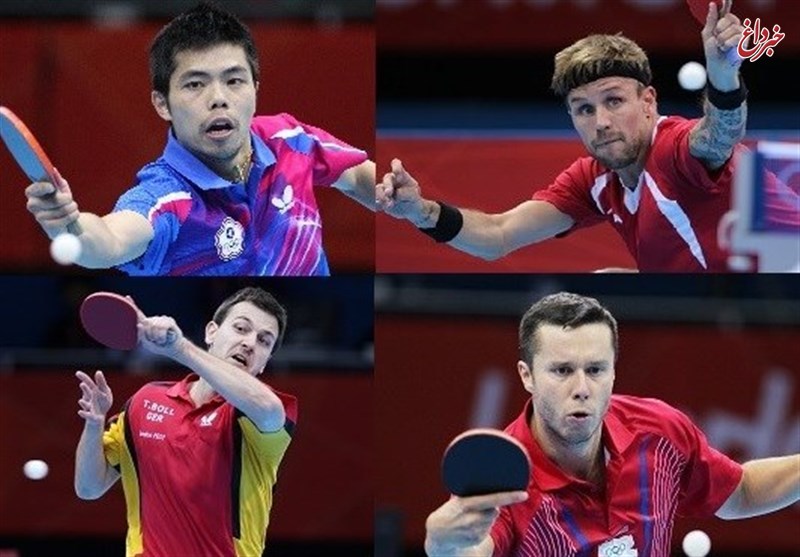 ۱۰ بازیکن بزرگ تنیس روی میز که دست‌شان به مدال المپیک نرسید+تصاویر