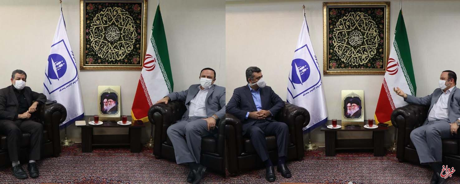 دیدار نمایندگان تهران و سنندج با مدیرعامل صندوق بازنشستگی فولاد
