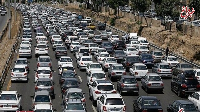 آخرین وضعیت جاده‌ها و راه‌ها، امروز اول مهر ۹۹
