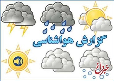 اعلام آخرین وضعیت جوی استان مازندران