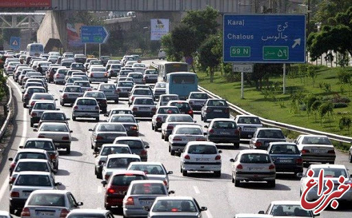 وضعیت جاده‌ها و راه ها، امروز ۲۳ آذر ۹۹ / ممنوعیت تردد در محور هراز تا ساعت ۱۷/ ترافیک سنگین در آزادراه قزوین-کرج-تهران