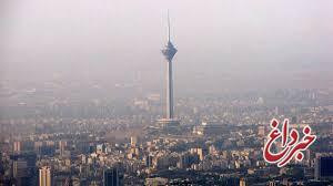 کیفیت هوای قرمز در تهران