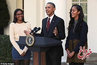 اوباما: دخترانم در اعتراضات مقابله با نژادپرستی تابستان شرکت کرده بودند