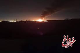 اصابت راکت به یک پالایشگاه در صلاح‌الدین