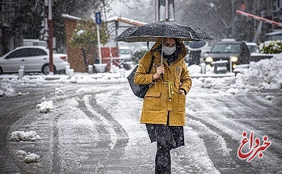 تهران یخ می‌زند / آغار بارش برف و باران از فردا