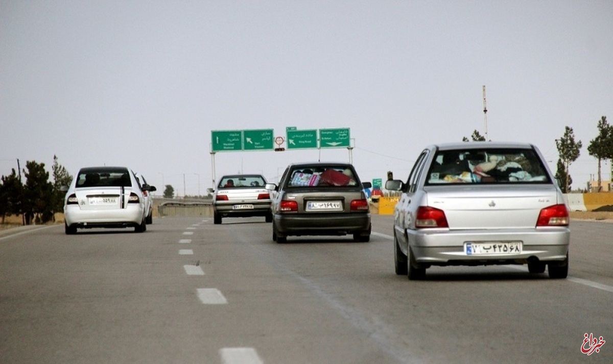 وضعیت جاده‌ها و راه ها، امروز ۲۵ دی ۱۴۰۰ / ترافیک نیمه سنگین در آزادراه قزوین - کرج - تهران