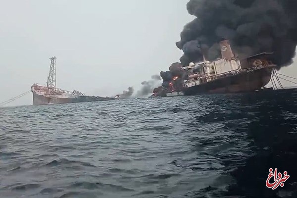 انفجار مهیب در کشتی حامل نفت در سواحل نیجریه