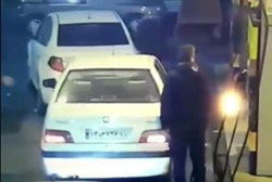 وورد پلیس به موضوع سرقت پژوپارس در پمپ بنزین