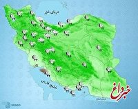 وضعیت آب و هوا، امروز ۲۶ اردیبهشت ۱۴۰۰ / بارش‌های پراکنده بهاری در تهران، البرز و چند استان دیگر ادامه دارد