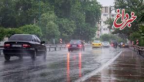 هشدار هواشناسی نسبت به وقوع رگبار و رعد و برق در ۱۱ استان