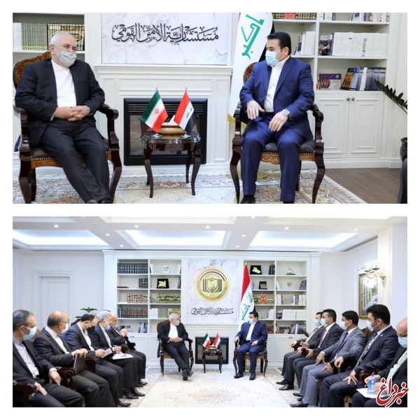 ظریف با مشاور امنیت ملی عراق دیدار کرد