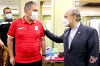 اسکوچیچ: حضور وزیر ورزش در اردو انگیزه ملی پوشان را افزایش داد