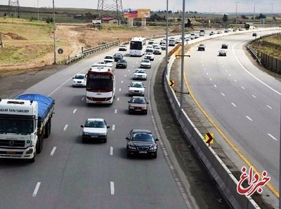 وضعیت جاده‌ها و راه ها، امروز ۲۵ خرداد ۱۴۰۰ / ۸ جاده مسدود است