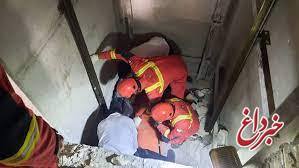 سقوط در چاهک آسانسور در تهران ۲کشته داشت