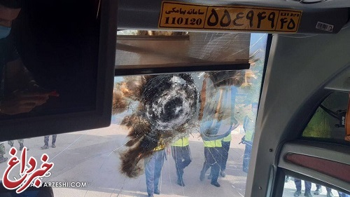 بازداشت پرتاب‌کنندگان نارنجک به اتوبوس پرسپولیس