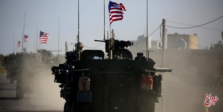 مسدود شدن مسیر کاروان نظامی آمریکا در سوریه توسط روسیه