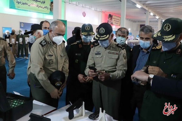 جانشین قرارگاه مرکزی خاتم الانبیاء از نمایشگاه دستاوردهای سازمان صنایع دفاع بازدید کرد