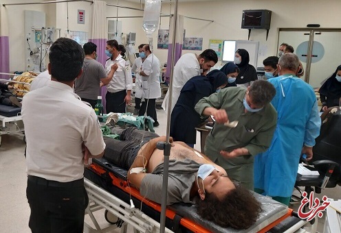 علوم پزشکی آذربایجان غربی: ۵ نفر از خبرنگاران حادثه دیده مرخص شده اند / ۵ نفر دیگر در بیمارستان ارومیه بستری هستند / ۳ نفر هم به احتمال زیاد تا ظهر امروز ترخیص می‌شوند