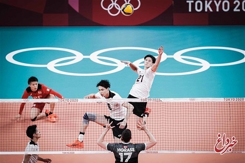 والیبال ژاپن جای ایران در صدر جدول را گرفت