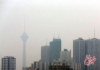 هوای تهران در آستانه وضعیت ناسالم قرار دارد