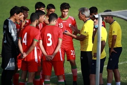 برگزاری دیدار دوستانه تیم ملی فوتبال زیر 15 سال با جوانان شاهین تهران
