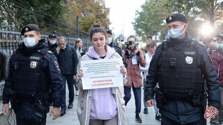 موج بازداشت روزنامه‌نگاران در روسیه