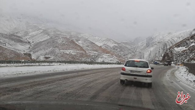 وضعیت جاده‌ها و راه ها، امروز ۲۵ آبان ۱۴۰۰ / برف و باران در جاده‌های ۹ استان