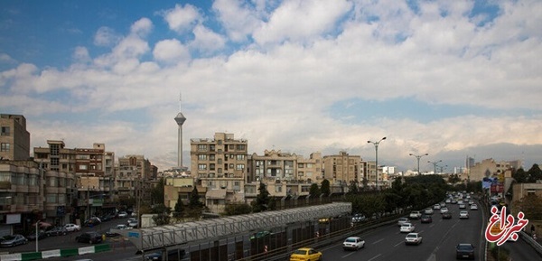 آسمان صاف و وزش باد در تهران/افزایش دما در سطح استان در روز‌های آتی