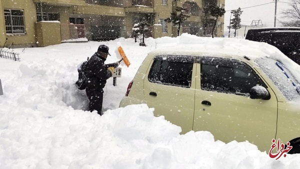 ۱۳ کشته طی بارش سنگین برف در ژاپن