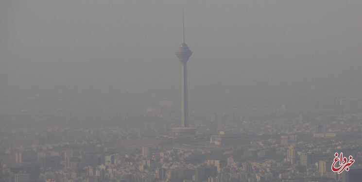 ۱۴ ایستگاه سنجش کیفیت هوای تهران در وضعیت «نارنجی»