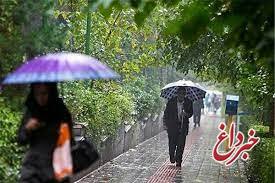 هشدار بارش باران و برف در ۱۳ استان