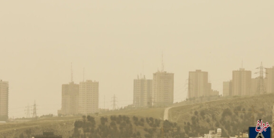 افزایش خیزش گرد وخاک در تهران