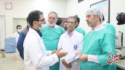 بازدید مدیر عامل شستا از کارخانه تماد مشهد