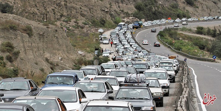 ترافیک سنگین در خروجی‌های شرق پایتخت / پس‌زدگی چندین کیلومتری در محور جاجرود و آزادراه تهران - پردیس