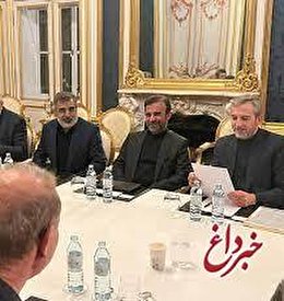 چهره‌های خندان نمایندگان ایران در مذاکرات وین