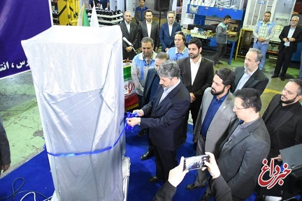 افتتاح خط تولید یخچال فریزر 13 فوت دو درب پارس