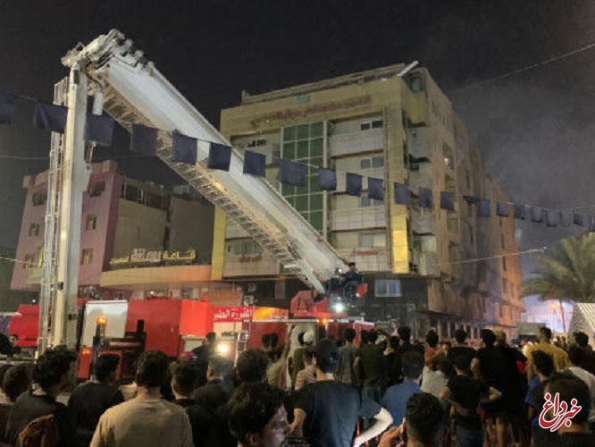 آتش‌سوزی هتلی در کربلای معلی/ یک زن ایرانی جان باخت