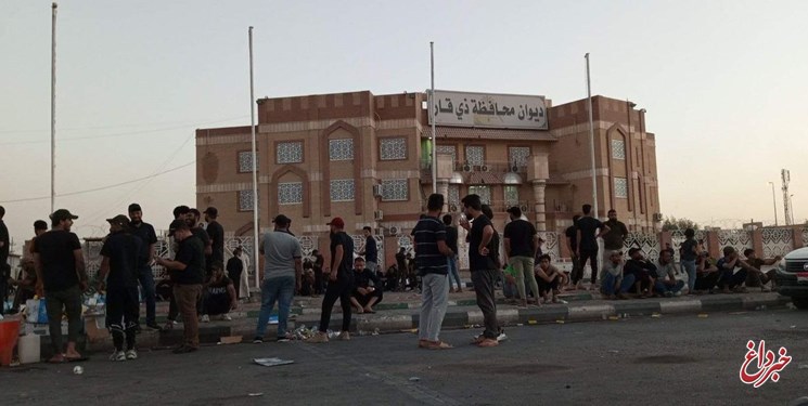 بحران سیاسی عراق؛ حامیان جریان صدر ساختمان استانداری بصره و ذی‌قار را اشغال کردند