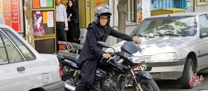 پلیس: قانون درمورد موتورسواری زنان سکوت کرده، ما هم سکوت می کنیم