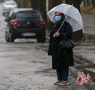 نفوذ سامانه بارشی به ۷ استان/ افزایش ارتفاع موج در دریای خزر