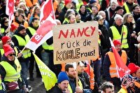 کارگران حمل و نقل و خدمات آلمان اعتصاب کردند