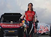عکس | استایل متفاوت راننده زن عربستانی برای حضور در مسابقات